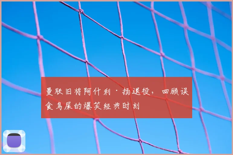 曼联旧将阿什利·扬退役,回顾误食鸟屎的爆笑经典时刻